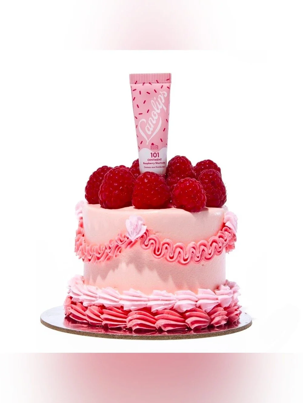 Lanolips 101 Delicious Mini Bites Duo - Glazed Donut & Raspberry Lip Ointment